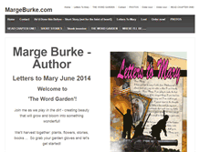 Tablet Screenshot of margeburke.com